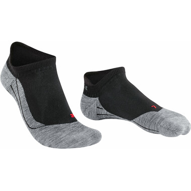 Socken FALKE RU4 COOL INVISIBLE Damen Schwarz/Grau 0